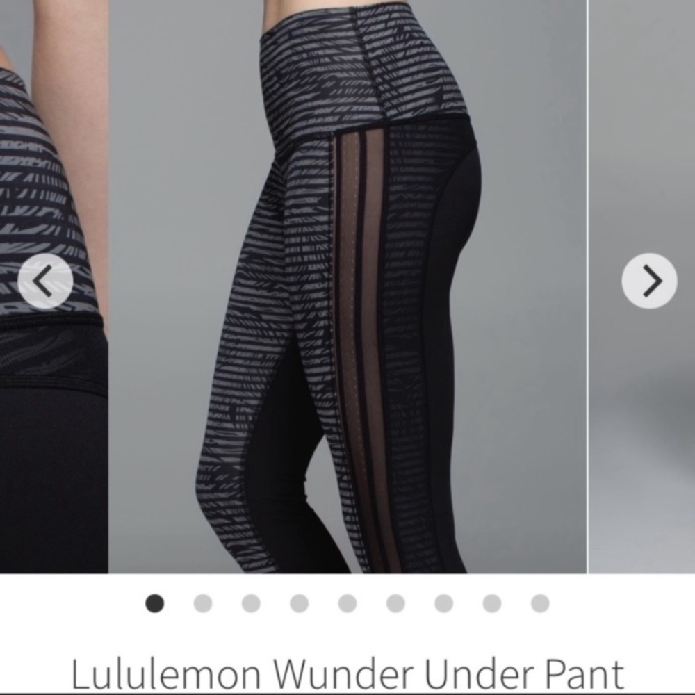 Lululemon no size tag Wunder Under Roll down